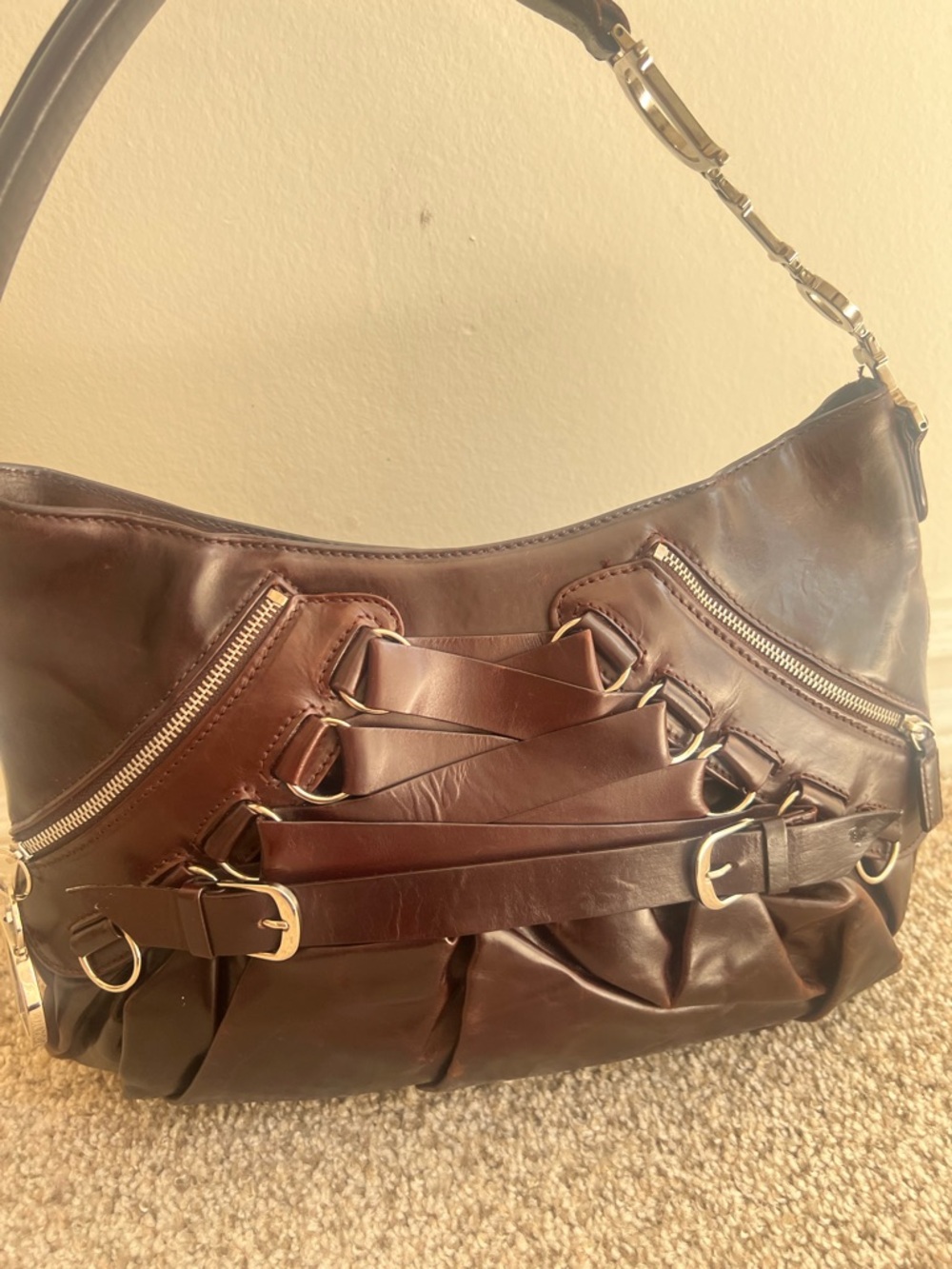 Authentic Christian Dior ballet bag. Rare. In good condition. John Galliano